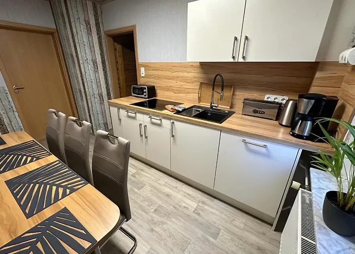 Christels 2 In Mit Ueberdachter Terrasse, Kueche Mit Tv & Geschirrspueler 아파트